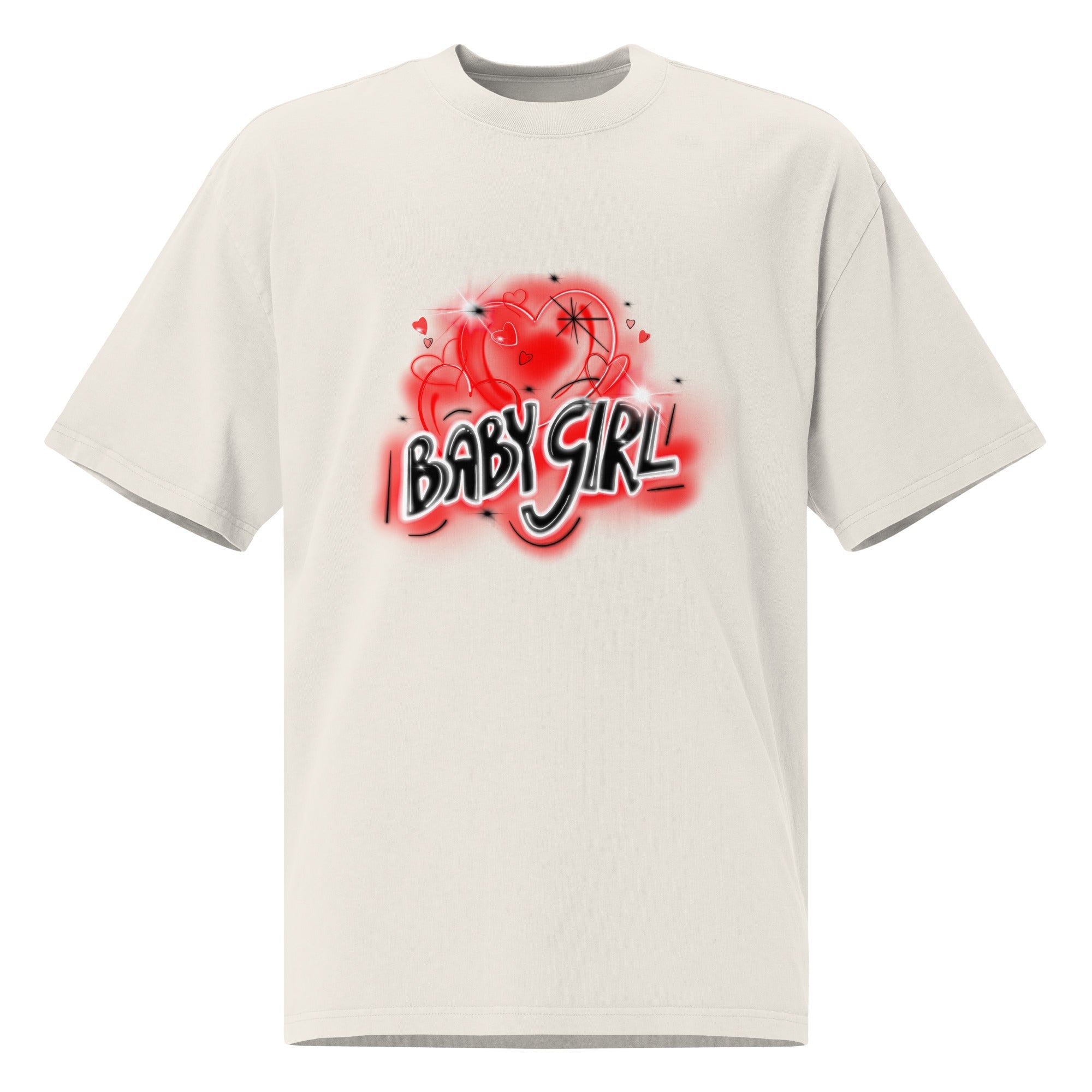 JOI - BABY GIRL - oversized faded tee