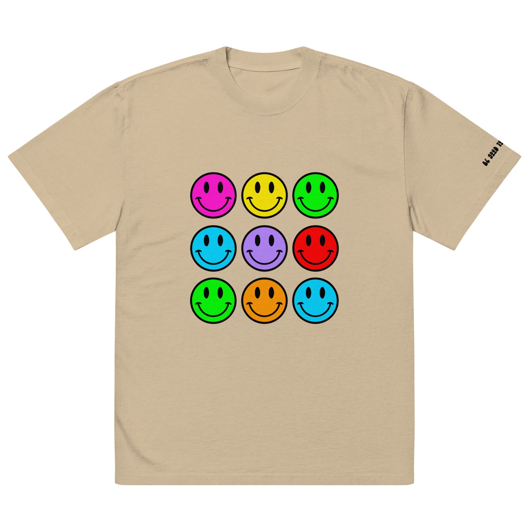 JOI - Smiley - oversized faded tee
