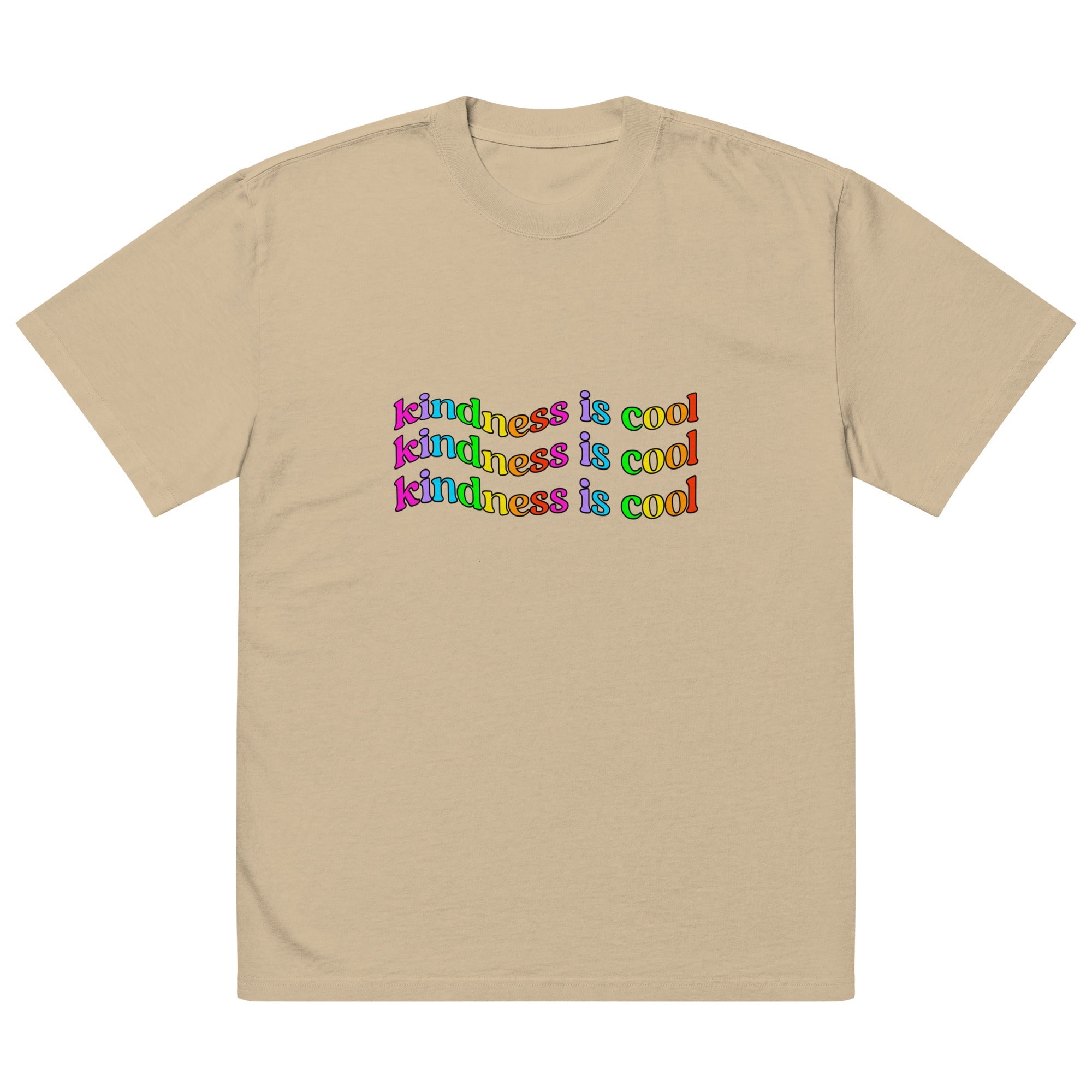 JOI - Kindness is Cool - oversized faded tee