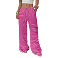 Tiger Balm Pink Pattern Women’s Straight-Leg Casual Pants