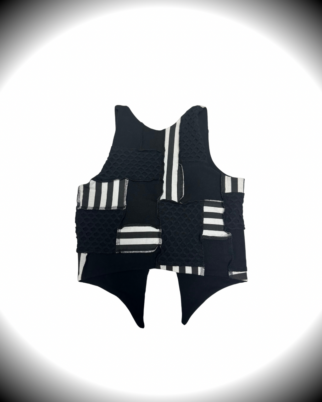 MTO Pixter Patchwork Pixie Vest/Tank Top